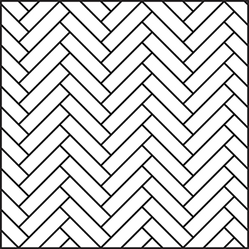 Ванильный рустикальный  Английская елка 90⁰, G&G