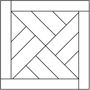  Зимний закат Фонтенбло